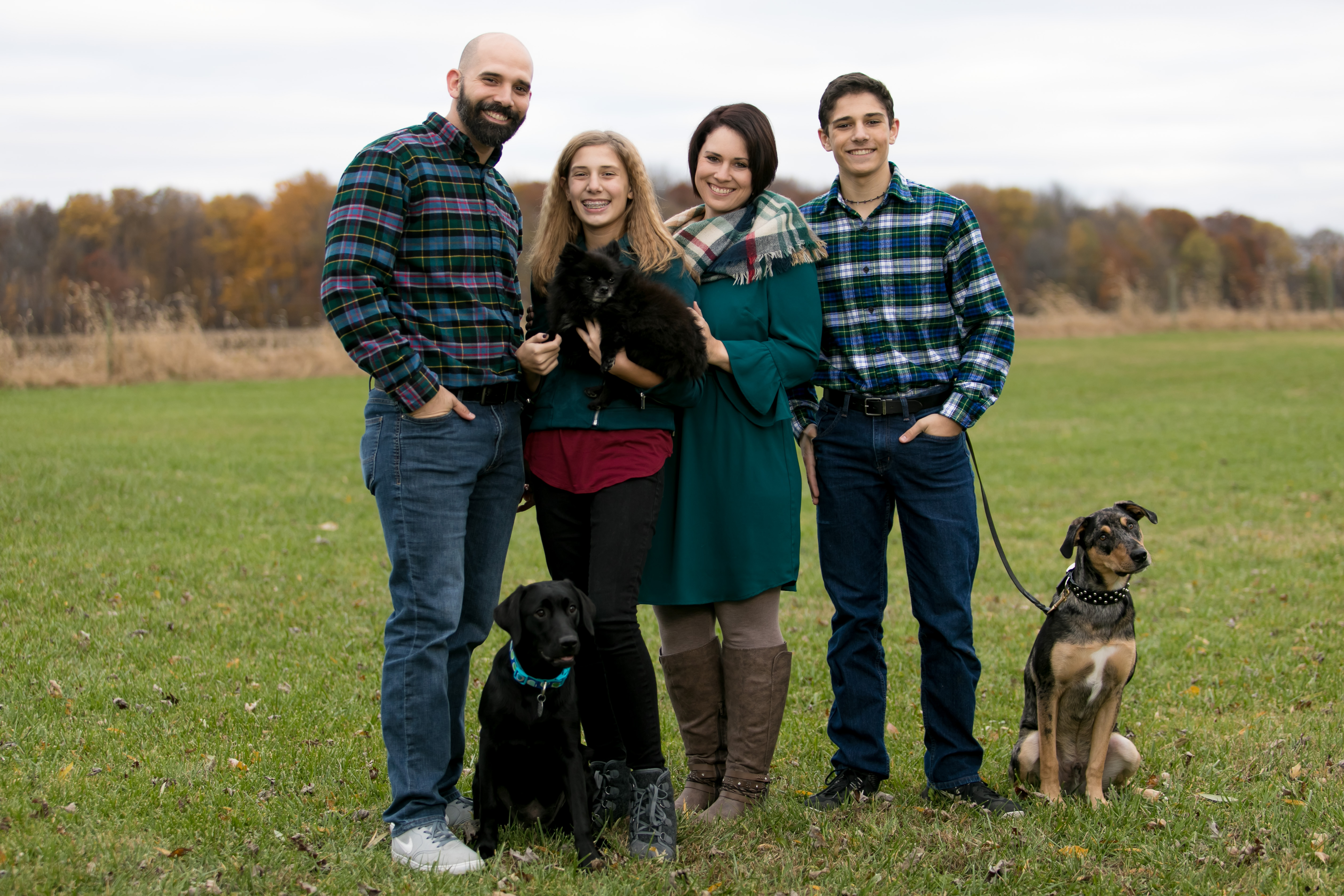 David and Joanna Cox & Family